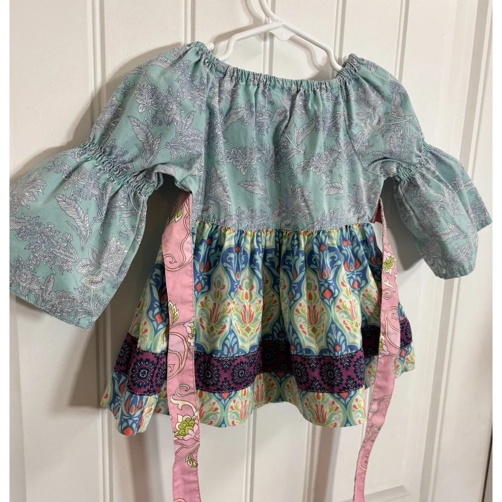 Matilda Jane Girls Secret Fields Paisley Petal Size 18 Months Long Sleeve